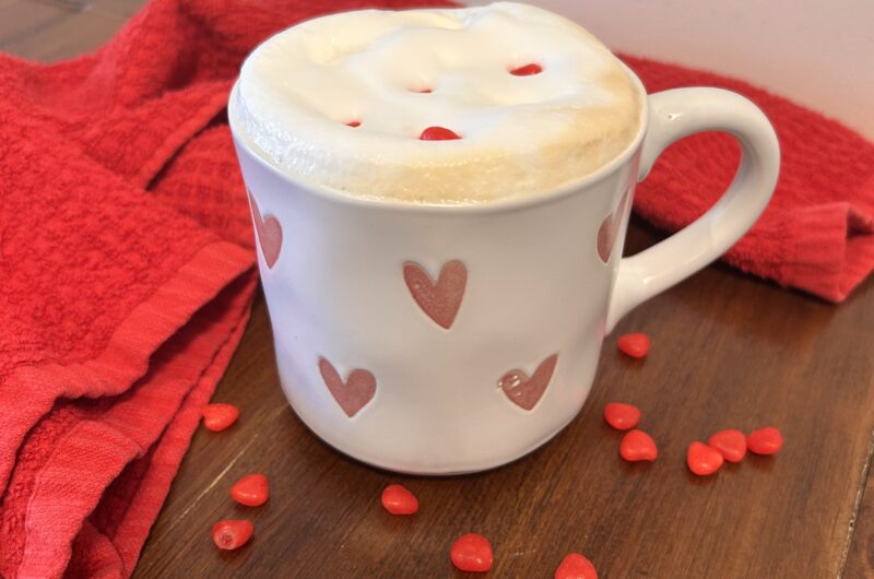 Cinnamon Heart Latte